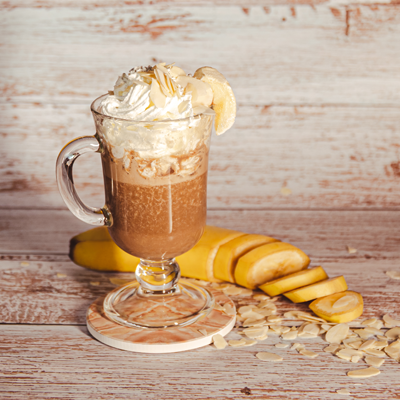 Iced Banana Latte