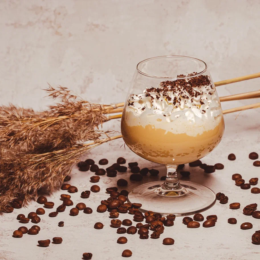 Coffee Maraska with Egg Liqueur