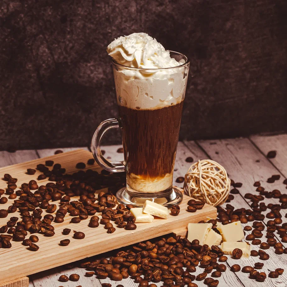Iceberg Coffee with Brandy and Vodka