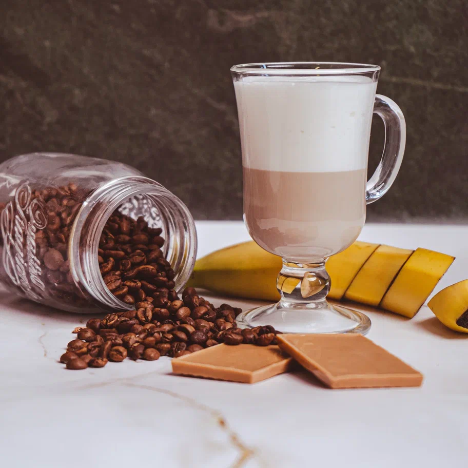 White Chocolate Banana Latte