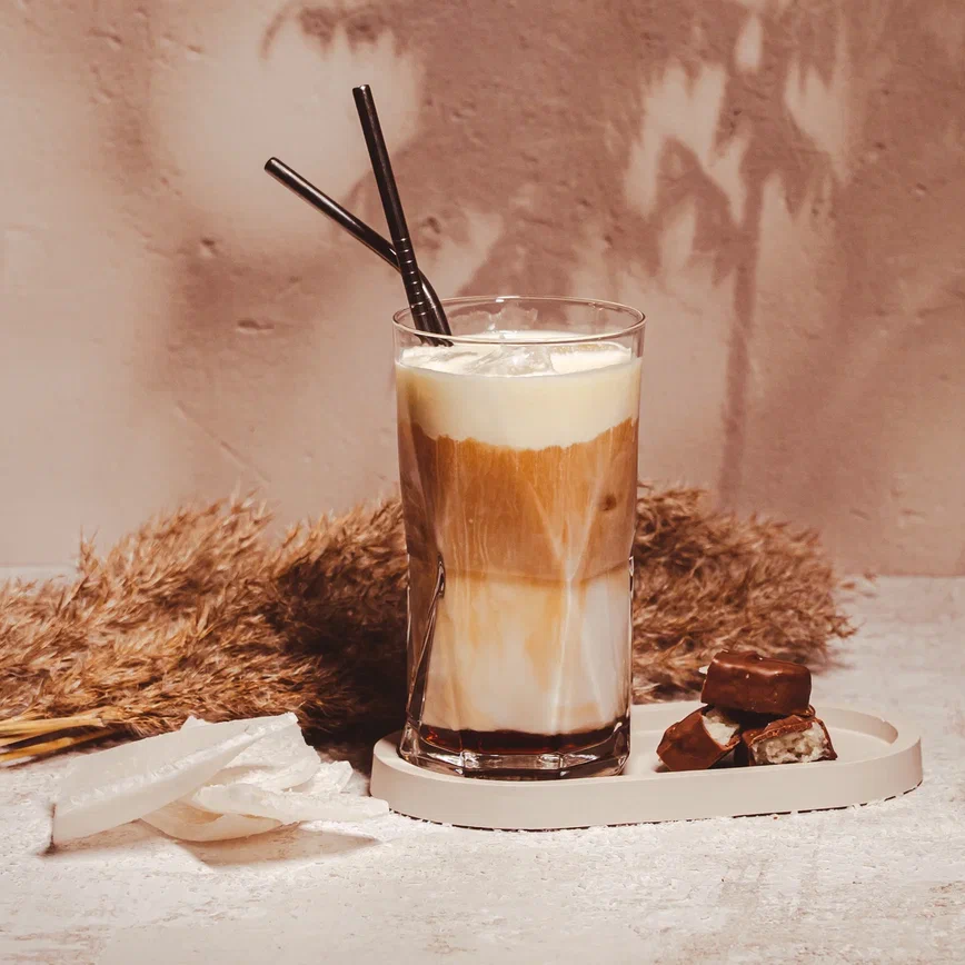 Chocolate Coconut Iced Coffee