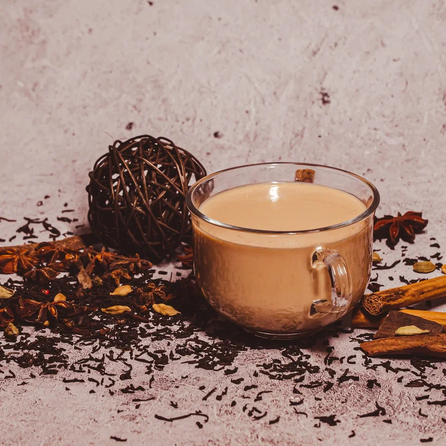 Masala chai latte