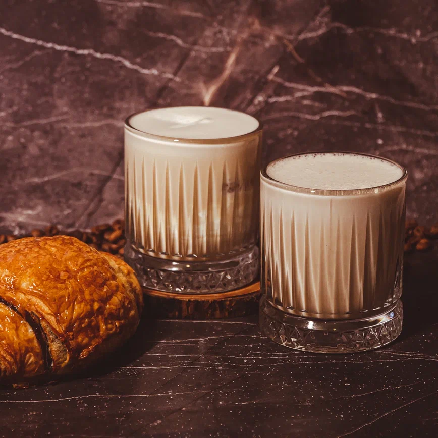 Mocha Flip with Liqueur