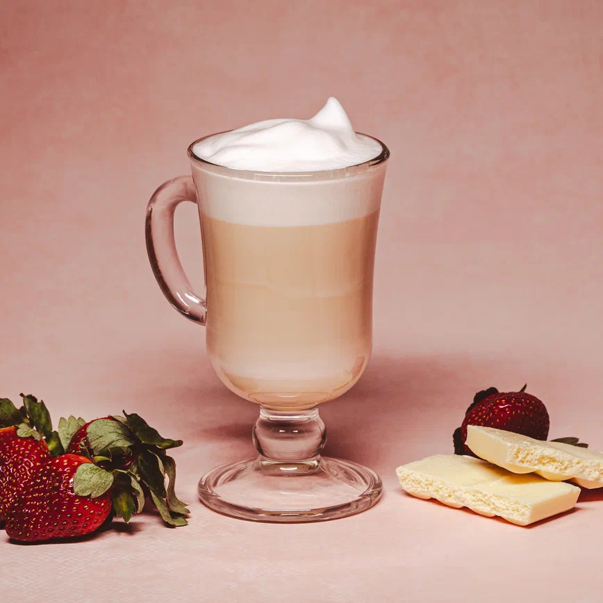 Milk Strawberry Dream Coffee