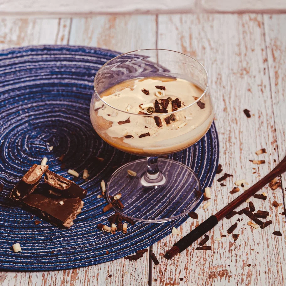 Italian style amaretto coffee