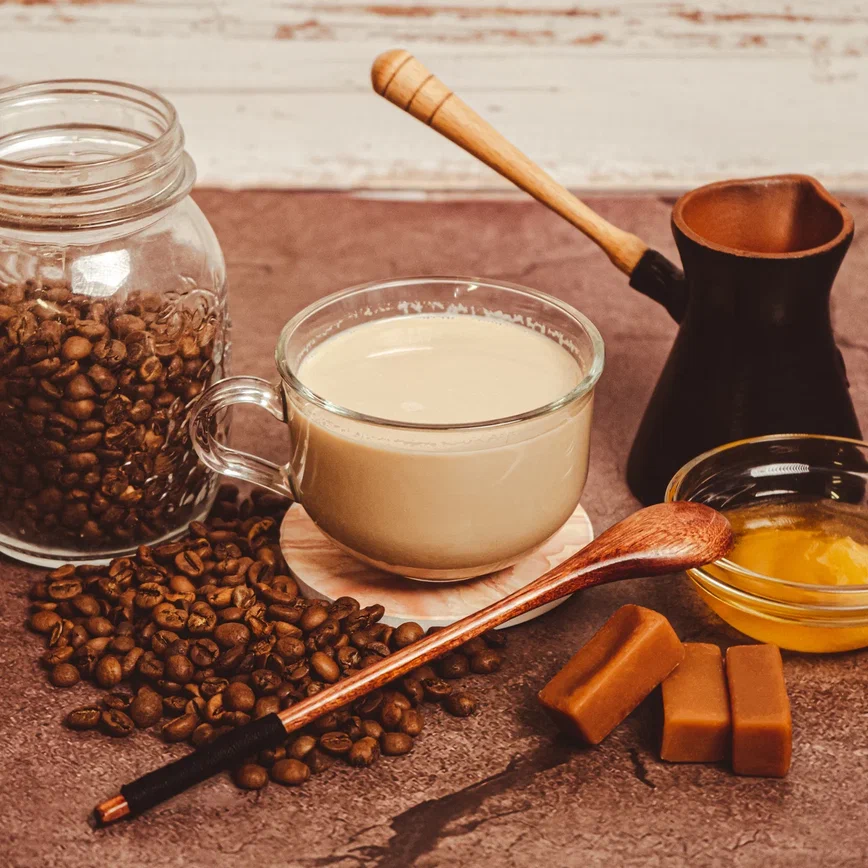Caramel Honey latte